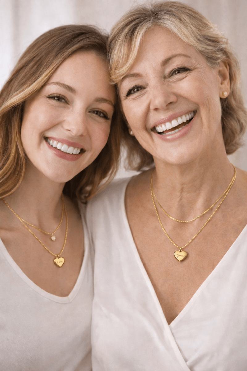 Golden Love Pendant - Marcelina - Shop