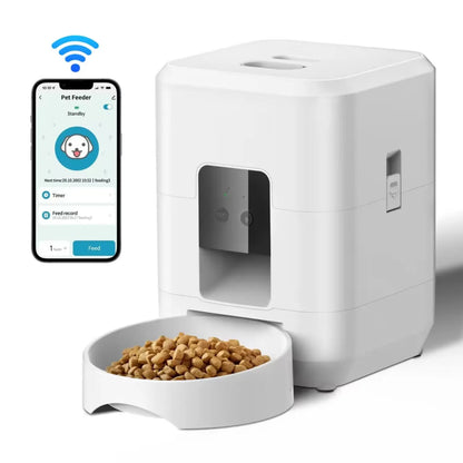 Smart Pet Feeder Automatische Katze Feeder Hund Slow Food Maschine Mit Zeitgesteuerte Quantitative Automatische Katze Lebensmittel Spender Katze Hund Schüssel - Marcelina - Shop