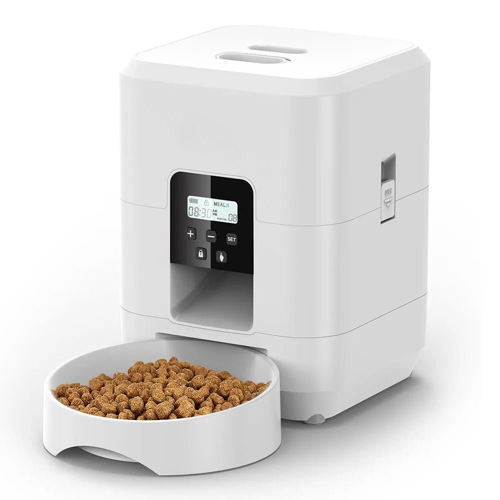 Smart Pet Feeder Automatische Katze Feeder Hund Slow Food Maschine Mit Zeitgesteuerte Quantitative Automatische Katze Lebensmittel Spender Katze Hund Schüssel - Marcelina - Shop